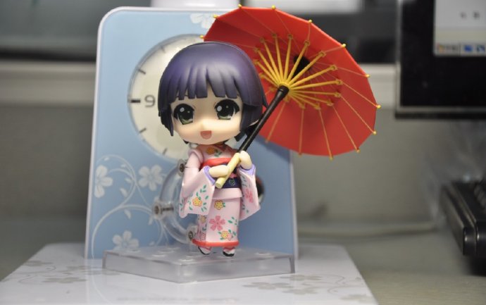 plastic anime figurine