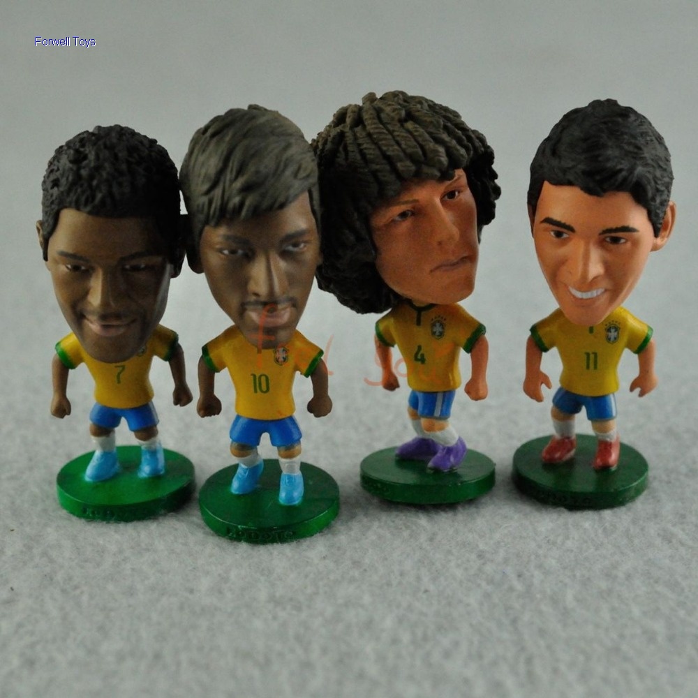 Miniature soccer players