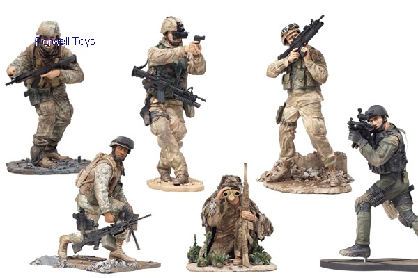 UK simulation army figure;