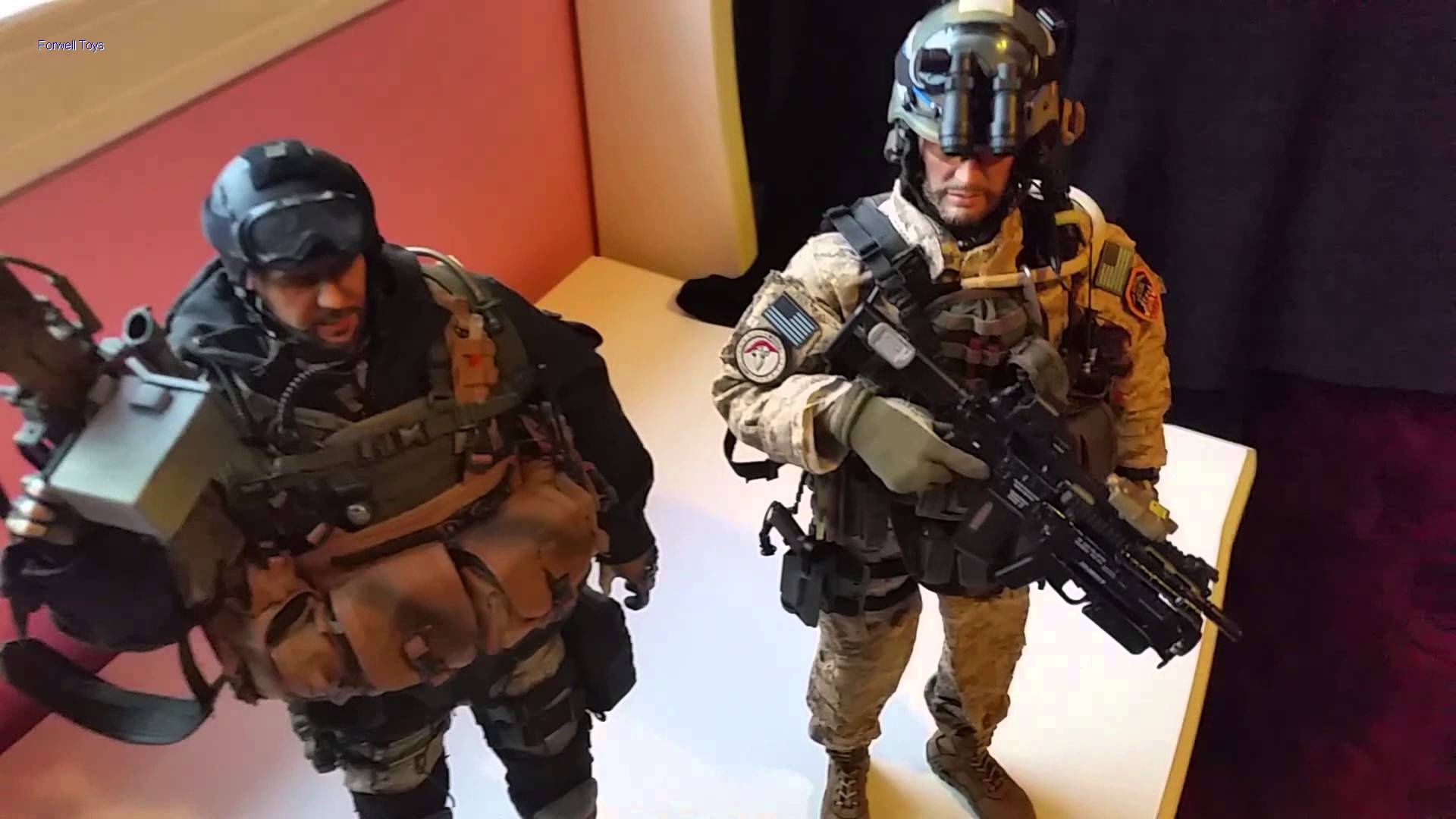 US military simulation figure;