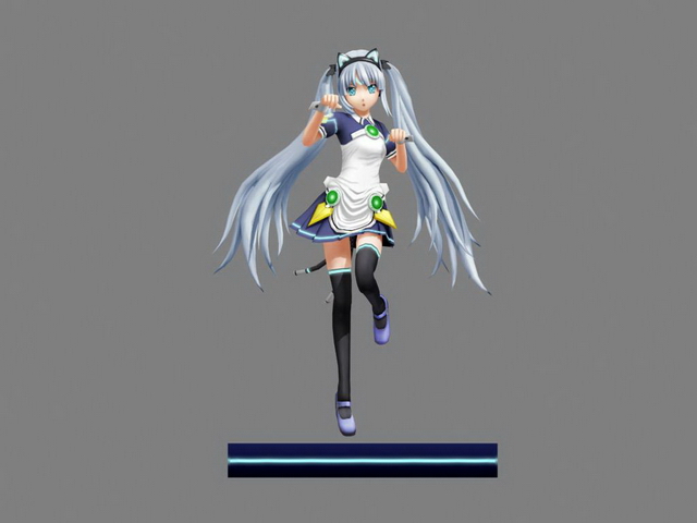 3D printing anime figurine